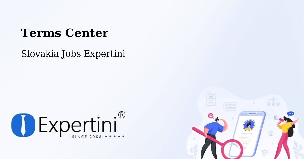 Terms of Service – Kováčová - Slovakia Jobs Expertini